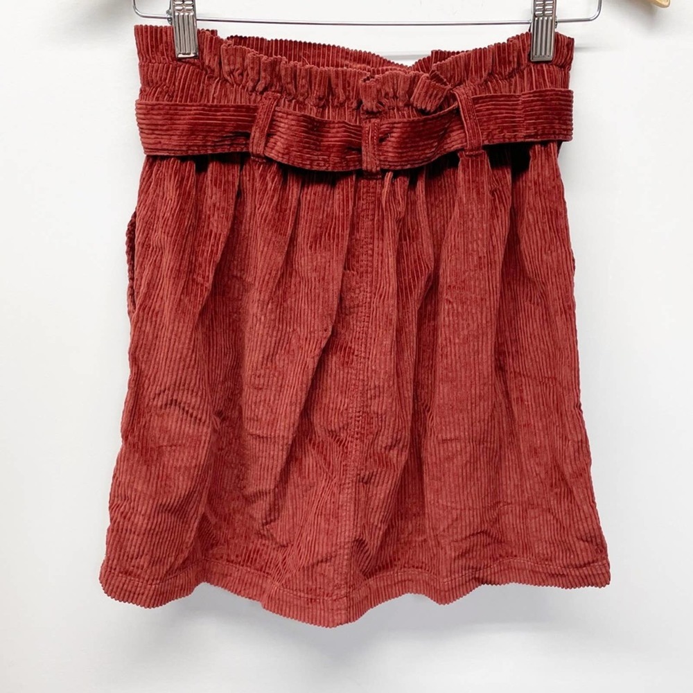 American Eagle Paperbag Waist Mini Skirt Small - Picture 6 of 14
